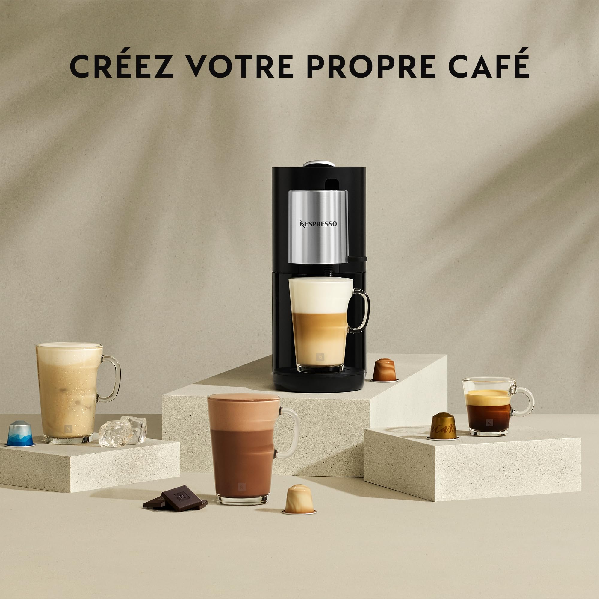 Krups Nespresso Atelier XN8908 Coffee Machine with Milk Foam